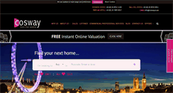 Desktop Screenshot of cosway.co.uk